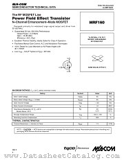 MRF160 datasheet pdf MA-Com