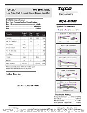 PA1217 datasheet pdf MA-Com