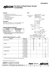 PD10-0042-S datasheet pdf MA-Com