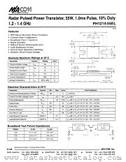 PH1214-55EL datasheet pdf MA-Com