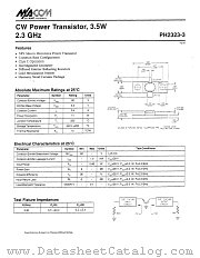 PH2323-3 datasheet pdf MA-Com