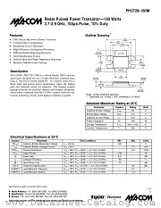 PH2729-150M datasheet pdf MA-Com