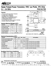 PH3134-75S datasheet pdf MA-Com