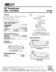 TP-108 datasheet pdf MA-Com