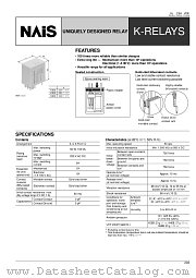 K2EB-110V-1 datasheet pdf Matsushita Electric Works(Nais)