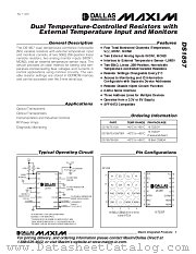 DS1857E-050_T_R datasheet pdf MAXIM - Dallas Semiconductor