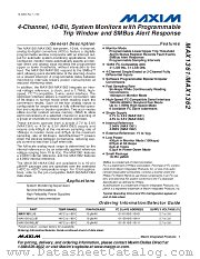 MAX1361MEUB datasheet pdf MAXIM - Dallas Semiconductor
