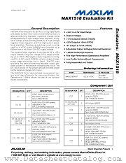 MAX1518EVKIT datasheet pdf MAXIM - Dallas Semiconductor