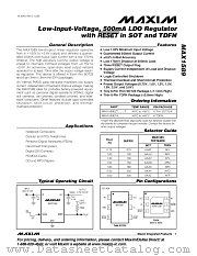 MAX1589EZT180-T datasheet pdf MAXIM - Dallas Semiconductor