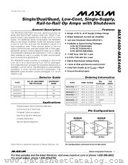 MAX4403AUD datasheet pdf MAXIM - Dallas Semiconductor