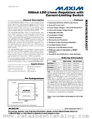 MAX4837ETT28BD2-T datasheet pdf MAXIM - Dallas Semiconductor