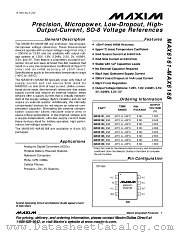 MAX6168BESA datasheet pdf MAXIM - Dallas Semiconductor