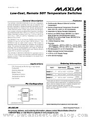 MAX6513UT045-T datasheet pdf MAXIM - Dallas Semiconductor