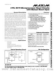 MAX6713LEXS-T datasheet pdf MAXIM - Dallas Semiconductor
