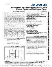 MAX6856UK29D3S-T datasheet pdf MAXIM - Dallas Semiconductor
