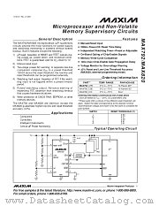 MAX820MCSE datasheet pdf MAXIM - Dallas Semiconductor