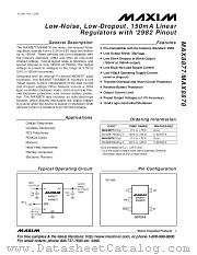 MAX8878UK32-T datasheet pdf MAXIM - Dallas Semiconductor