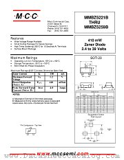 MMBZ5258B datasheet pdf MCC