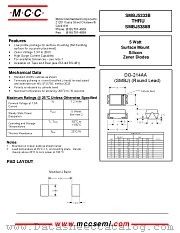 SMBJ5367B datasheet pdf MCC