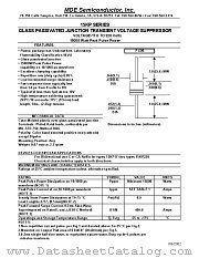 15KP260 datasheet pdf MDE Semiconductor