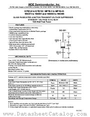 1N6388 datasheet pdf MDE Semiconductor