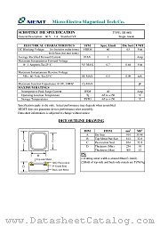 SB160S datasheet pdf MEMT Micro-Electro-Magnetical Tech Co.