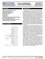 SY10E111LE datasheet pdf Micrel Semiconductor