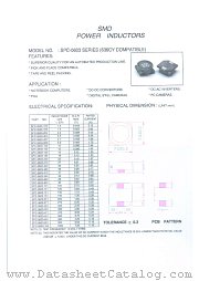 SPC-0603-150 datasheet pdf Micro Electronics
