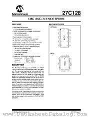 27C128-15E_L datasheet pdf Microchip