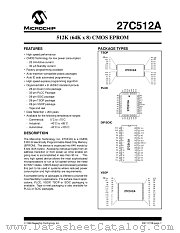 27C512A-12E_SO datasheet pdf Microchip