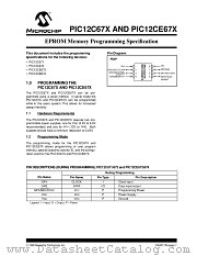 PIC12C672-_P datasheet pdf Microchip