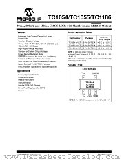 TC1186-2.5VCT datasheet pdf Microchip