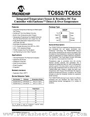 TC652BEVUA datasheet pdf Microchip