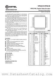 VP531E datasheet pdf Mitel Semiconductor