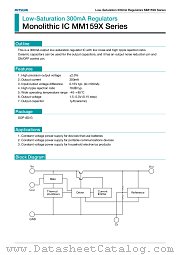 MM1594F datasheet pdf Mitsumi Electric