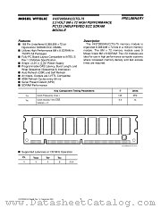 V43728S04VTG-75 datasheet pdf Mosel Vitelic Corp
