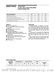 V53C318165A-50T datasheet pdf Mosel Vitelic Corp