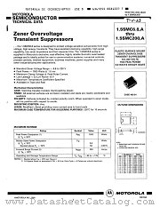 1.5SMC200 datasheet pdf Motorola