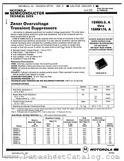 1SMB170A datasheet pdf Motorola