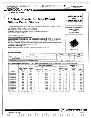 1SMB5951A datasheet pdf Motorola