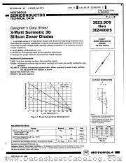 3EZ110D10 datasheet pdf Motorola