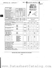 BC445 datasheet pdf Motorola