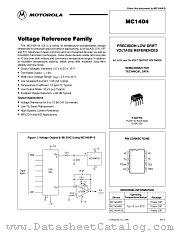 MC1404P10 datasheet pdf Motorola
