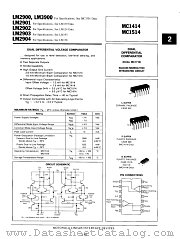 MC1414L datasheet pdf Motorola