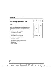 MC141539T1 datasheet pdf Motorola