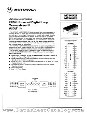 MC145425 datasheet pdf Motorola