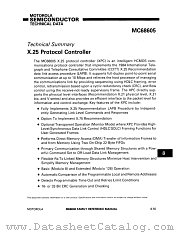 MC68605I datasheet pdf Motorola