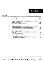 MC68HC705MDW datasheet pdf Motorola
