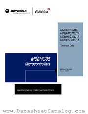 MC68HRC705J1AC datasheet pdf Motorola