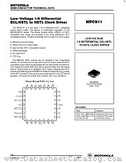 MPC911FN datasheet pdf Motorola